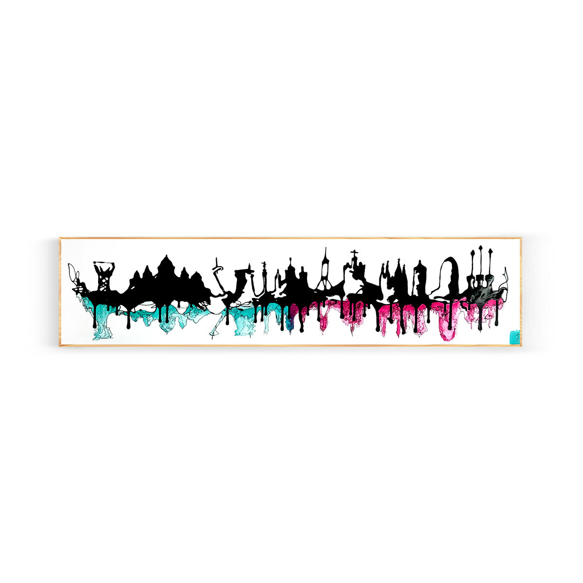 SKYLINE BARCELONA - Davaro Art