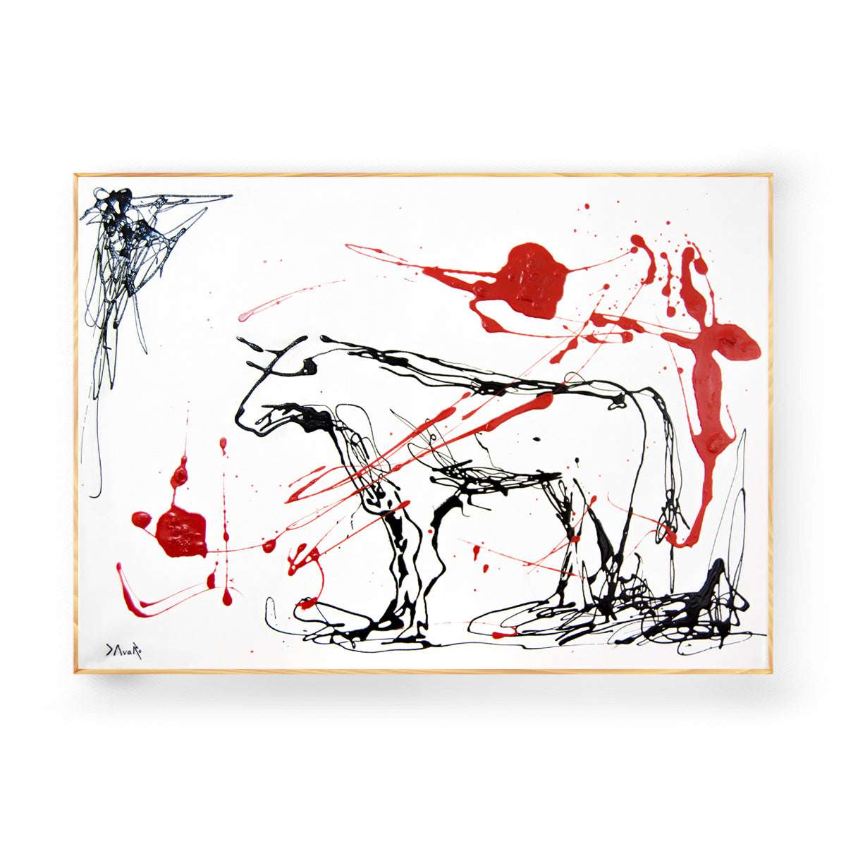 BLACK BULL - Davaro Art