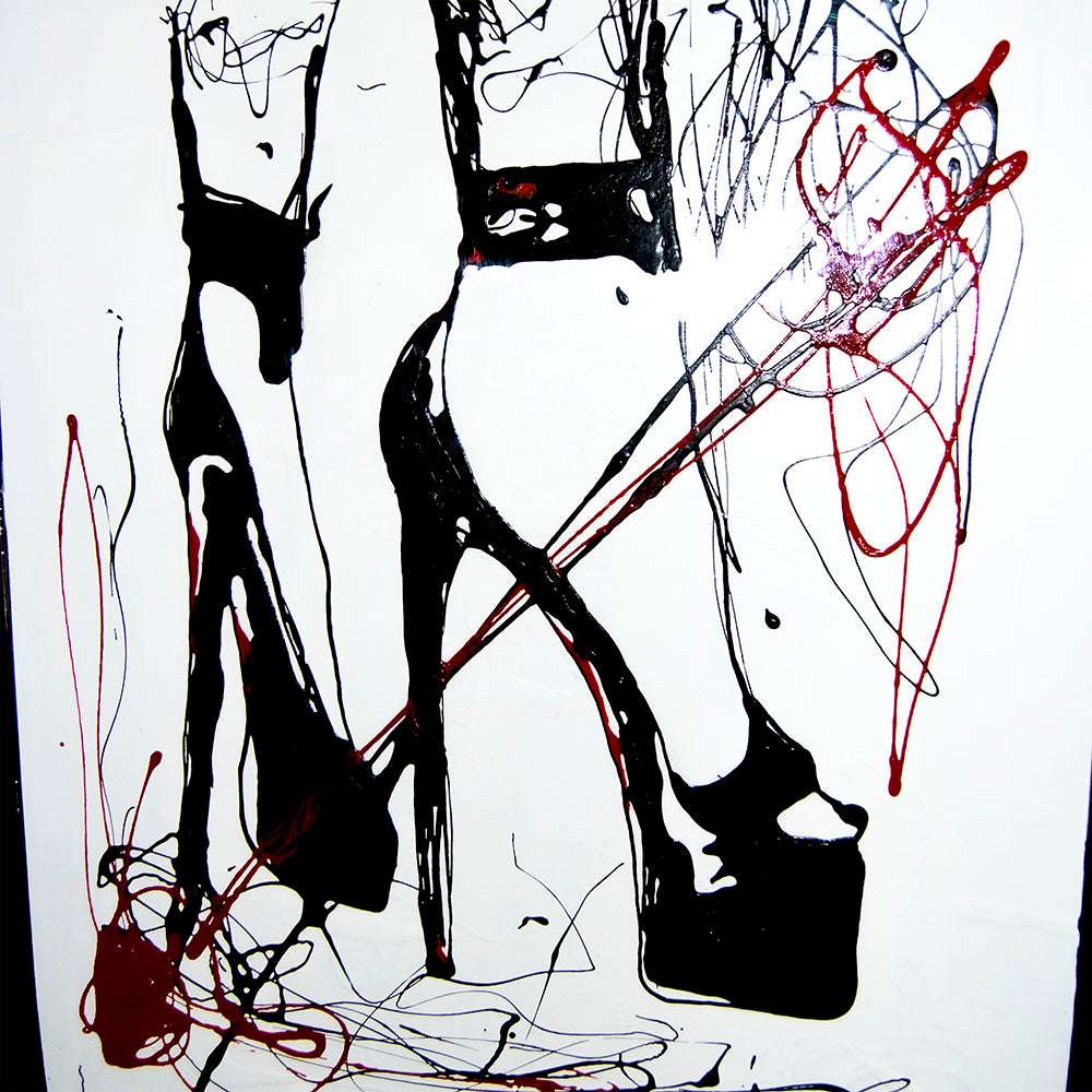 BLACK HEELS - Davaro Art