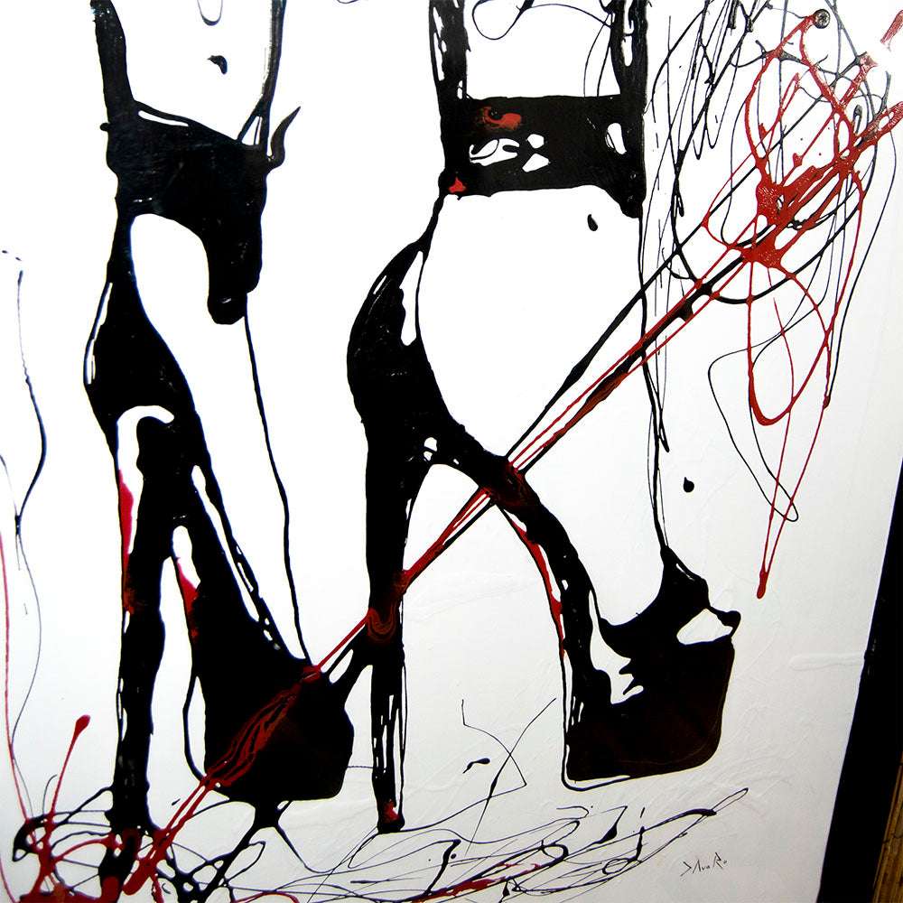 BLACK HEELS - Davaro Art