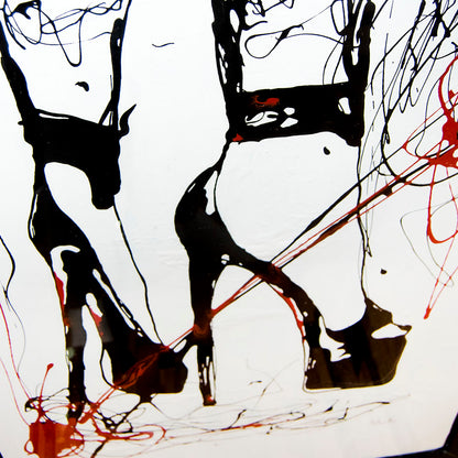 BLACK HEELS - Davaro Art