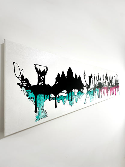 SKYLINE BARCELONA - Davaro Art