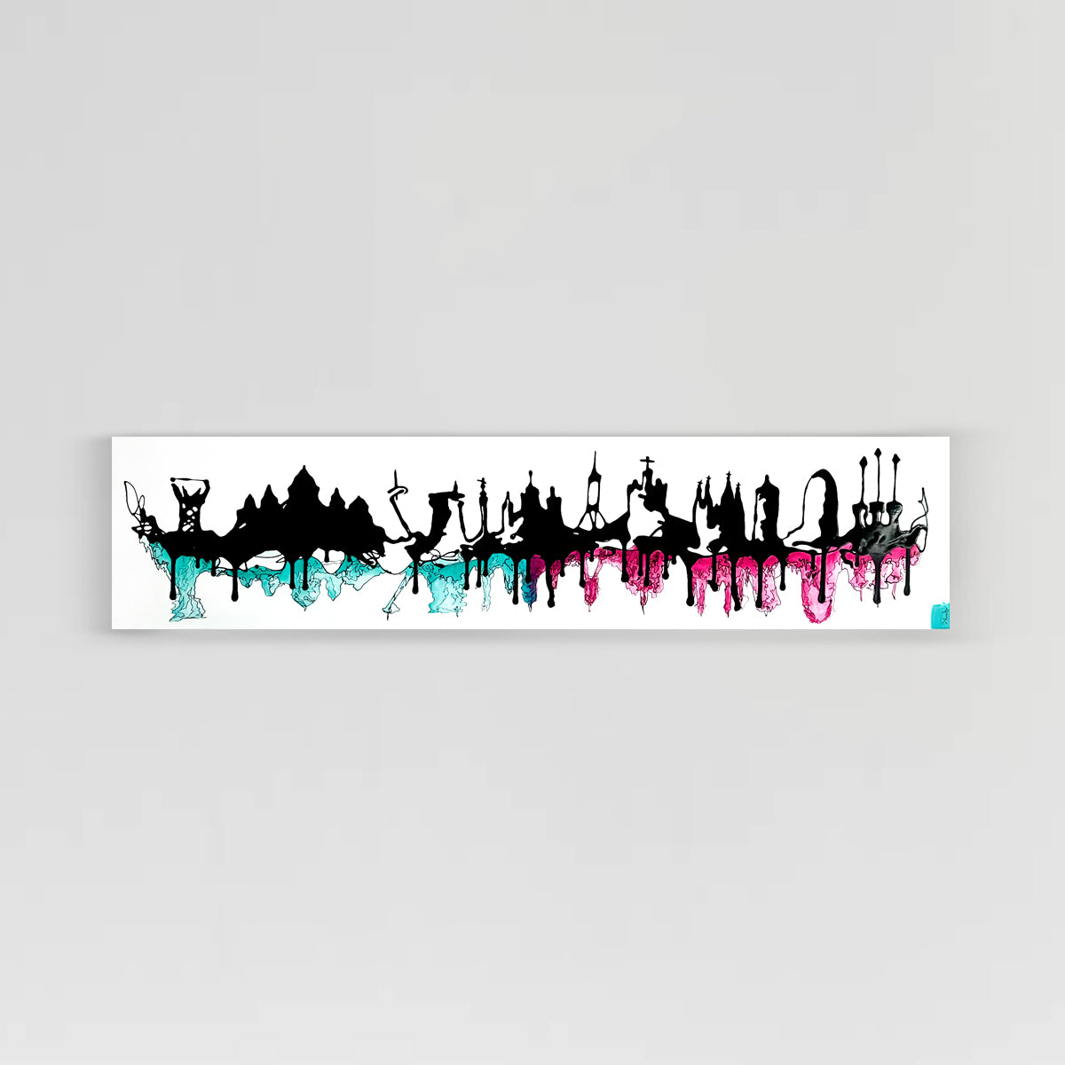 SKYLINE BARCELONA - Davaro Art